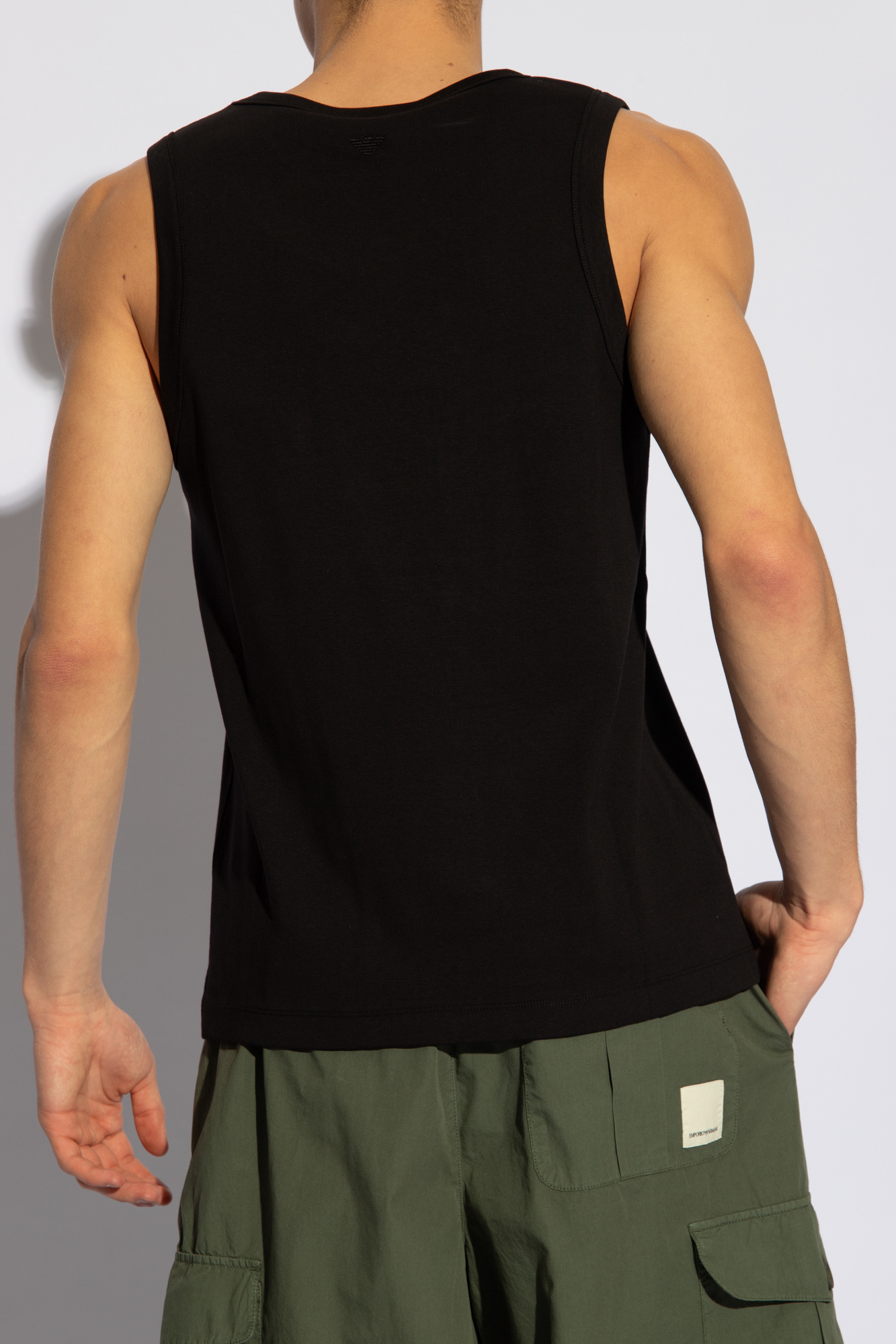 Emporio Armani Sleeveless T shirt Men s Clothing Vitkac